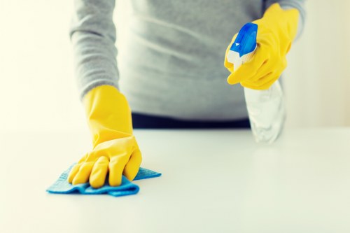 Professional rug cleaning in a Stockwell home