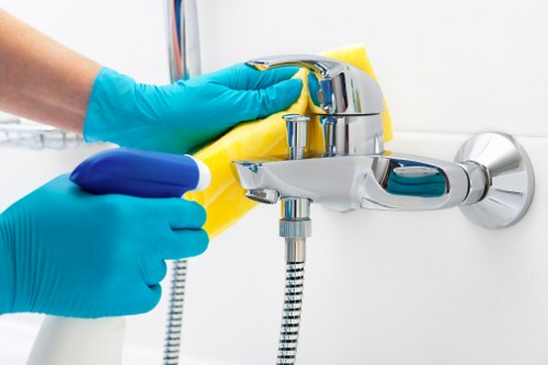 Bathroom domestic cleaning for a fresh finish