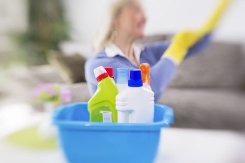 Community recycling and sustainability initiative in an urban borough
