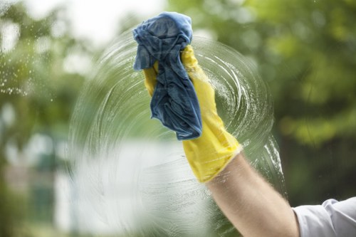 Deep cleaning surfaces during move in cleaning service